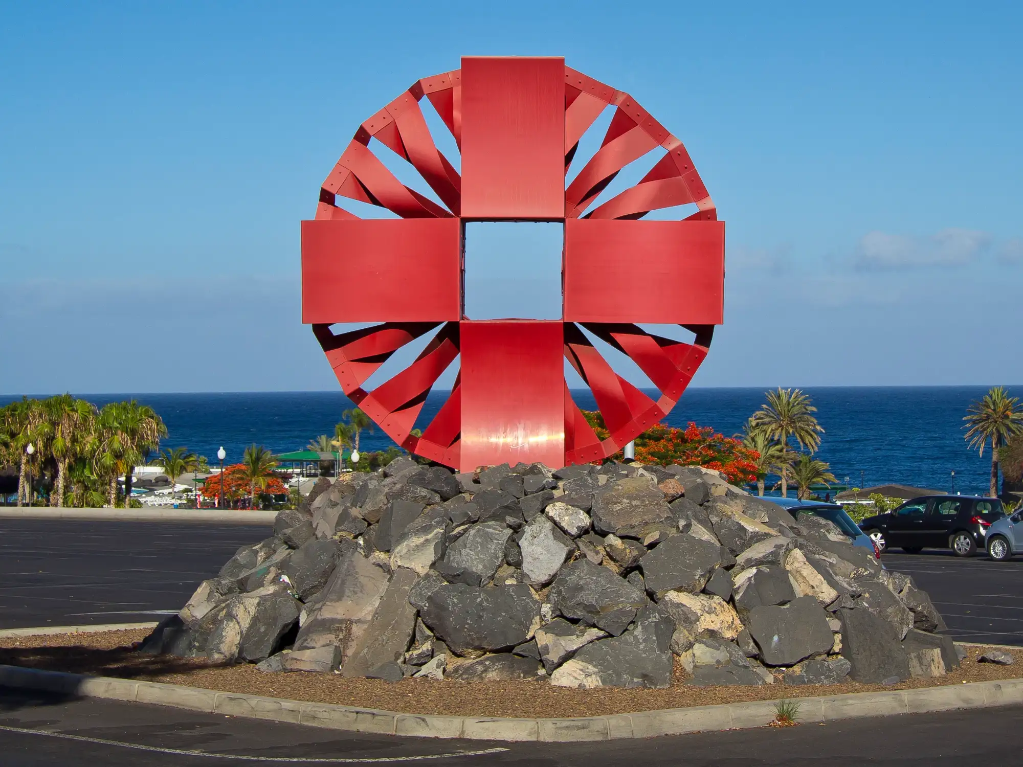 Sol rojo (1995), Santa Cruz de Tenerife, Spain